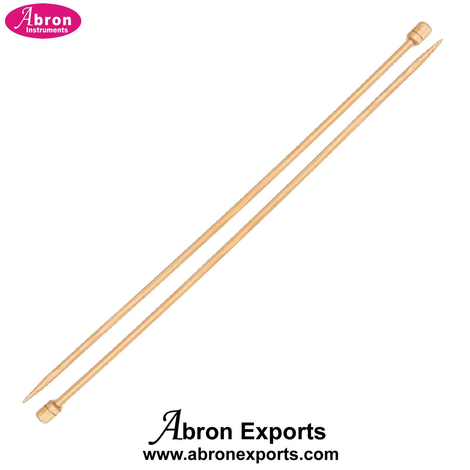 thread n knitting needle 2.75mm 30 33cm long pair abron AP-959-ND212